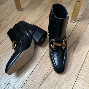 Snaffle Trim Ankle Boots